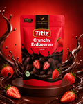 Titiz Crunchy Erdbeeren mit Kakao – 100 g