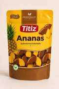 Titiz Ananasstückchen in Vollmilchschokolade - 150g