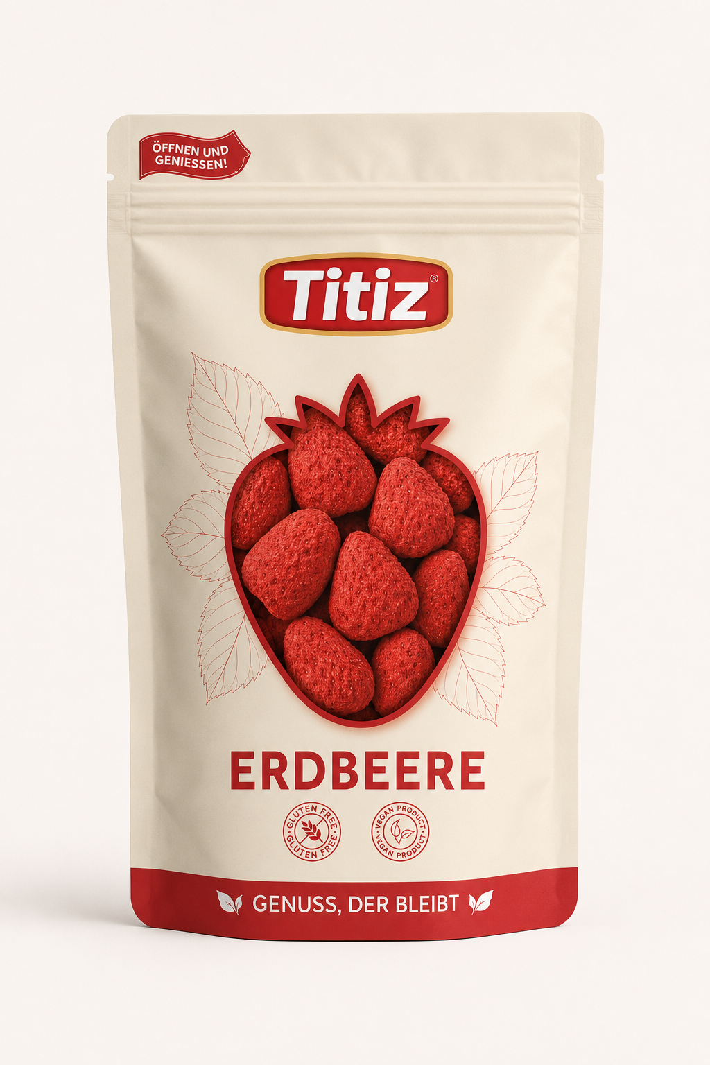 Gefriergetrocknete Erdbeere - 50g