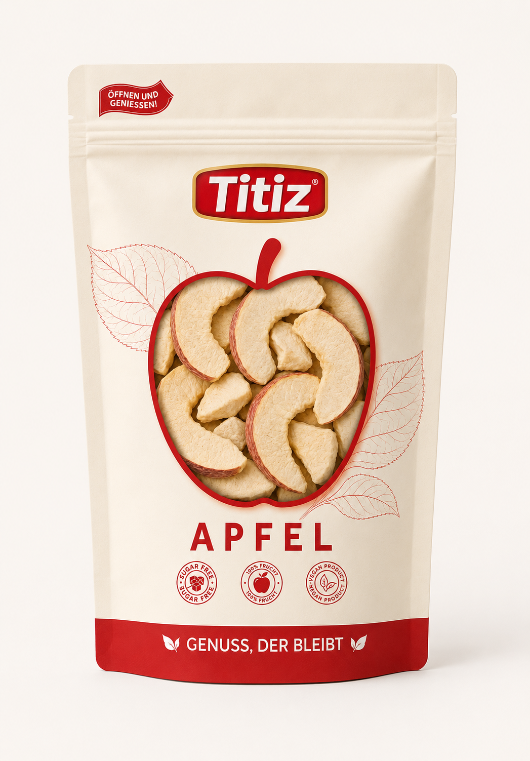 Gefriergetrocknete Apfel - 35g