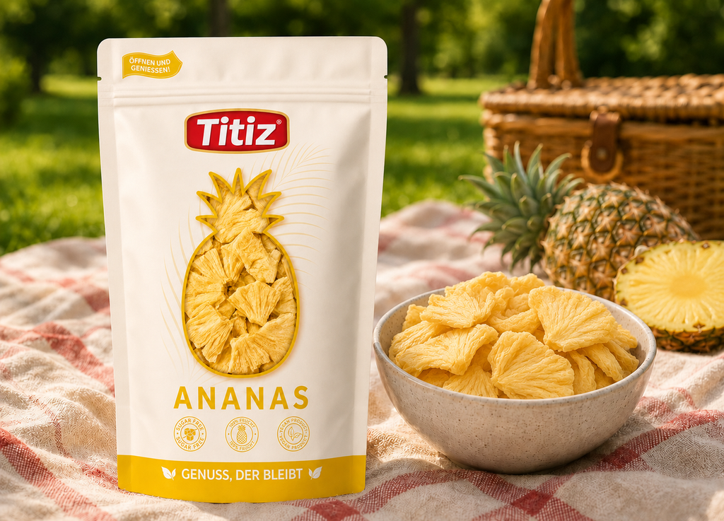 Gefriergetrocknete Ananas - 50g
