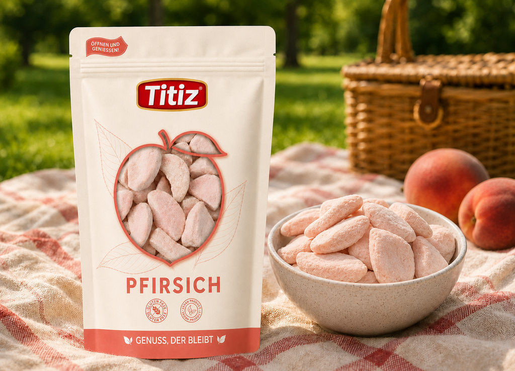 Gefriergetrocknete Pfirsich - 50g